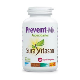 Sura Vitasan PREVENT MIX 60 cápsulas Complemento Alimenticio Té Verde Cúrcuma Resveratrol