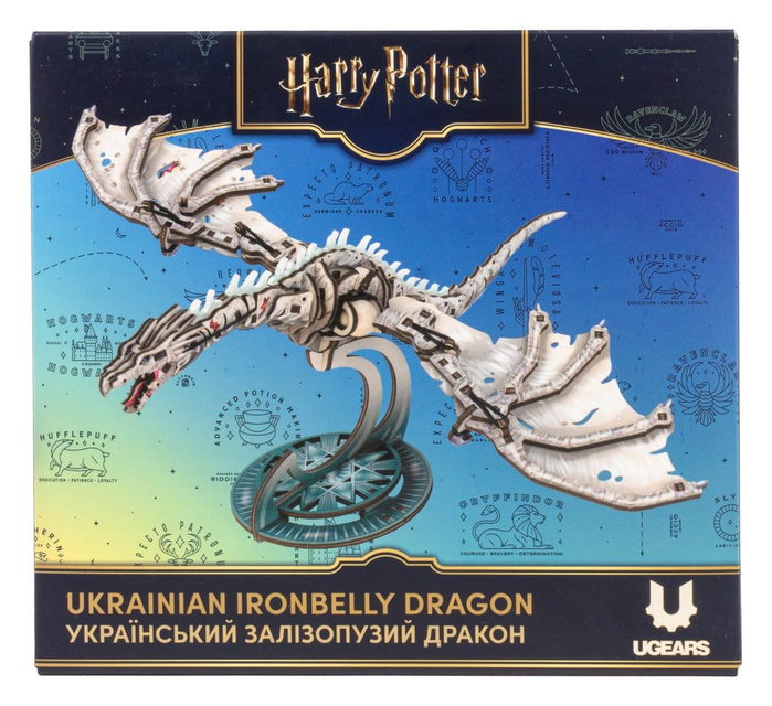 Ugears Harry Potter Maqueta de madera Dragón Ironbelly ucraniano Ugears Harry Potter Maqueta de madera Dragón Ironbelly ucraniano