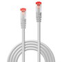 Lindy 47701 Cable de Red Ethernet RJ-45 Cat6 S/FTP (S-STP) 0,5 m Gris para 10/100/1000Base-T(X), Blindaje de Conector y Funda Protectora