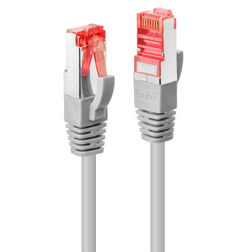 Lindy 47701 Cable de Red Ethernet RJ-45 Cat6 S/FTP (S-STP) 0,5 m Gris para 10/100/1000Base-T(X), Blindaje de Conector y Funda Protectora Lindy 47701 Cable de Red Ethernet RJ-45 Cat6 S/FTP (S-STP) 0,5 m Gris para 10/100/1000Base-T(X), Blindaje de Conector y Funda Protectora