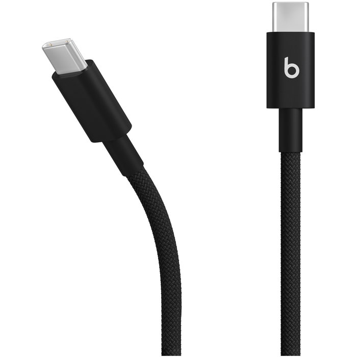 Apple Cable USB-C a USB-C Trenzado 1,5m Negro para Carga Rápida y Datos - Compatible con Dispositivos USB 2.0