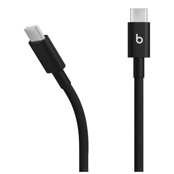 Beats cable USB-C a USB-C trenzado 1.5 m - Bolt Black Beats cable USB-C a USB-C trenzado 1.5 m - Bolt Black