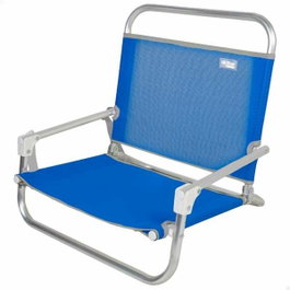 Color Baby Silla Plegable Mini Aluminio Textilene 45x52x22/49cm con Cinta Gomera