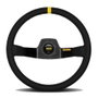 Momo Volante Mod.02 de 350 mm en Velour Negro Mate
