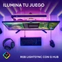 Logitech G515 TKL Teclado Gaming Mecánico Tenkeyless Negro USB con Switches GL Táctiles, Retroiluminación RGB LIGHTSYNC, Teclas PBT y Cable USB-C (Layout Español QWERTY)