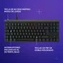 Logitech G515 TKL Teclado Gaming Mecánico Tenkeyless Negro USB con Switches GL Táctiles, Retroiluminación RGB LIGHTSYNC, Teclas PBT y Cable USB-C (Layout Español QWERTY)