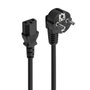 Ewent EC1920 Cable de Alimentación IEC320 a C13, 1.5m, Negro