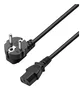 Ewent EC1920 Cable de Alimentación IEC320 a C13, 1.5m, Negro