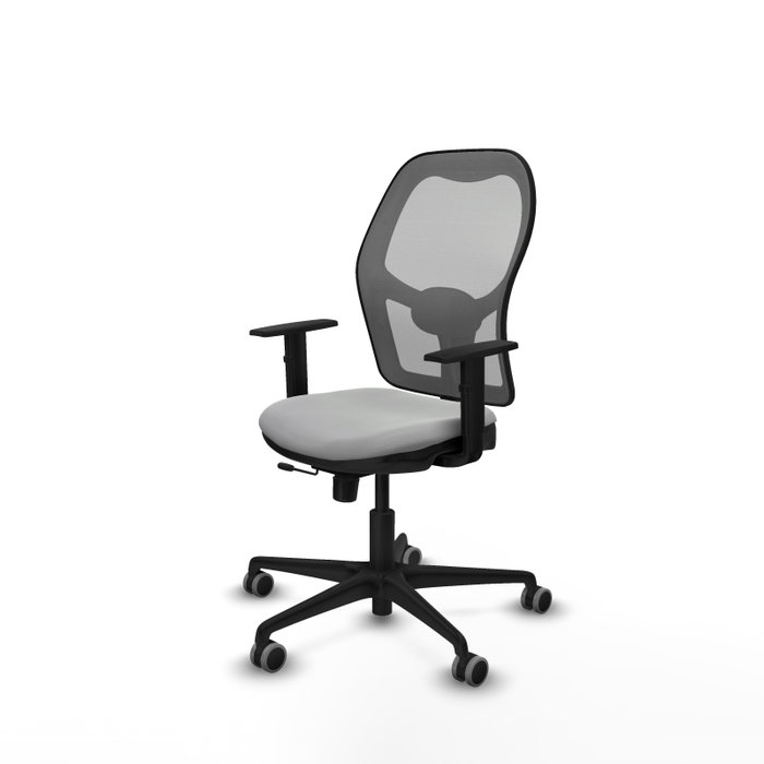 PIQUERAS Y CRESPO Silla de oficina Jorquera Gris claro con mecanismo Sincro/Traslack PIQUERAS Y CRESPO Silla de oficina Jorquera Gris claro con mecanismo Sincro/Traslack