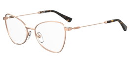 Moschino MOS574-DDB Gafas de vista para mujer en dorado