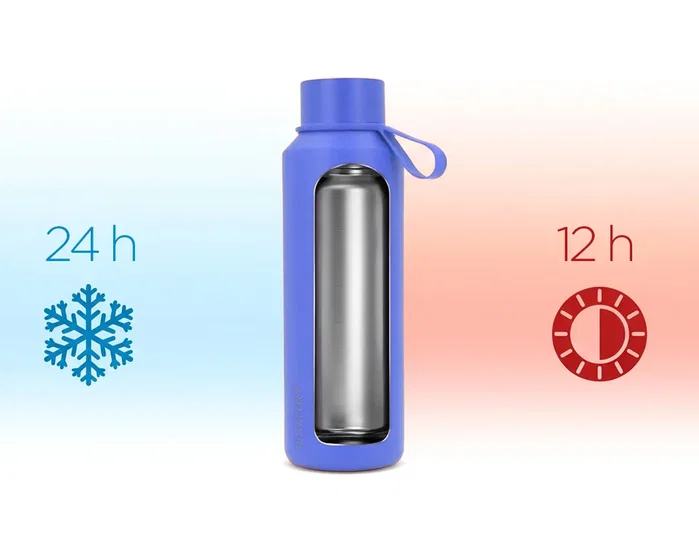 Antartik Botella portalíquidos Antartik Core isotérmica azul marino 600 ml Antartik Botella portalíquidos Antartik Core isotérmica azul marino 600 ml