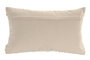 DKD Home Decor Cojín Boho Crudo 30 x 50 cm Algodón Hecho a Mano (2 Unidades)