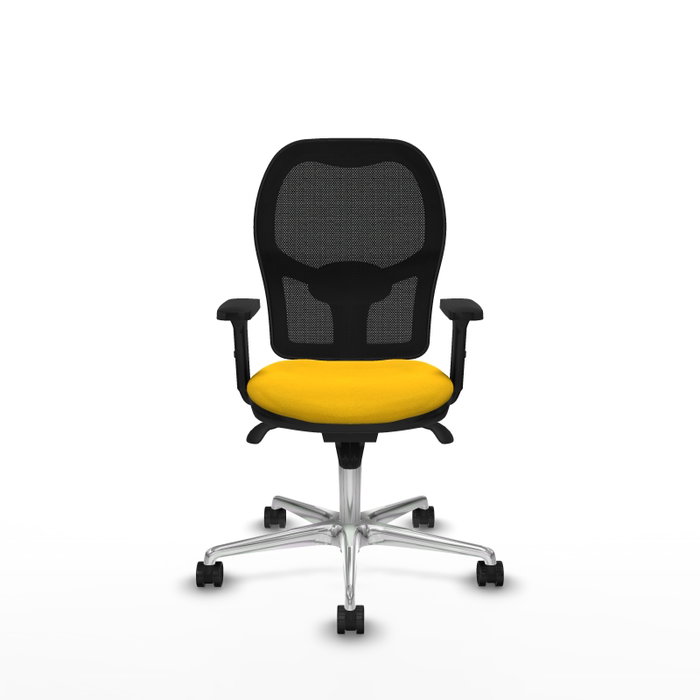 PIQUERAS Y CRESPO Silla de oficina Jorquera Amarillo y Negro PIQUERAS Y CRESPO Silla de oficina Jorquera Amarillo y Negro