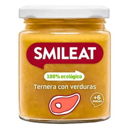 Smileat Tarrito Ternera y Verduras 230 g