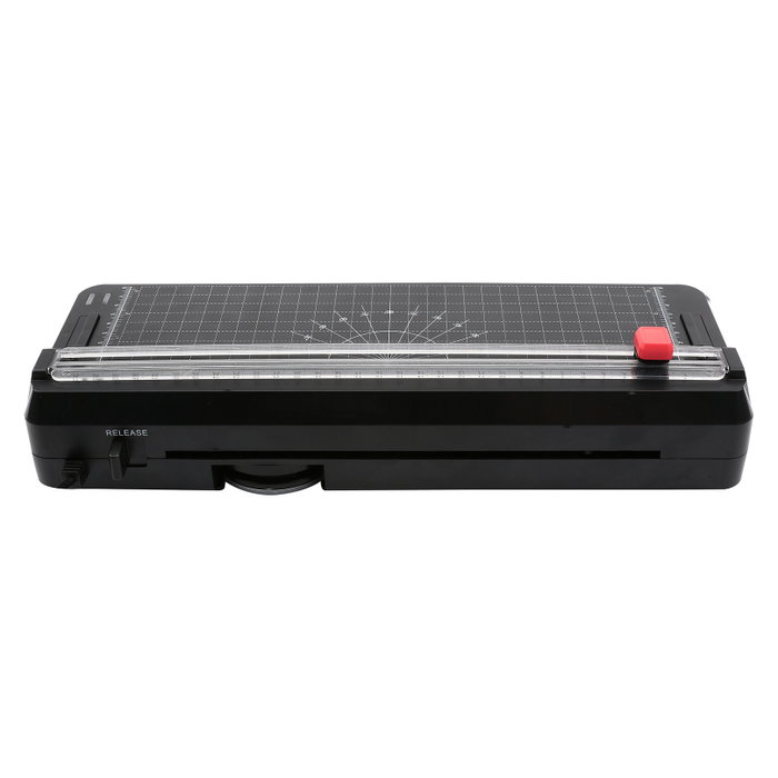 Olympia A 245 Combo Plastificadora y Cortapapeles Negro