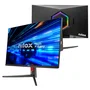Nilox NXM27CV2K2001 - Monitor Gaming Curvo 27" 2K QHD (2560x1440), 200Hz, 1ms, VA, 250 cd/m², FreeSync, HDMI, DisplayPort, Montaje VESA 100x100, Negro