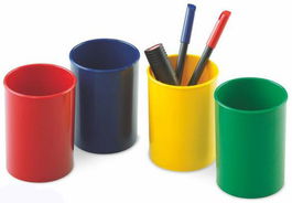 FAIBO Cubiletes escolares 206-03 Rojo Polipropileno (PP) Altura 100 mm Diámetro 7.8 cm