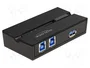 DeLOCK 11495 Conmutador USB 3.0 para 2 PC a 1 Dispositivo 5 Gbps
