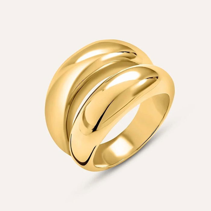 Anillo Mujer Stroili 1694767 Dorado Morado