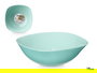 Vivalto Bol Cuadrado Opal Verde 19 cm x 19 cm x 6.5 cm (Set de 36)