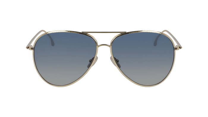 Victoria Beckham VB203S-706 Gafas de sol para mujer con cristal gris degradado