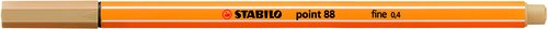 STABILO Point 88 Rotulador de Fibra Ocre Claro (Set de 10) STABILO Point 88 Rotulador de Fibra Ocre Claro (Set de 10)
