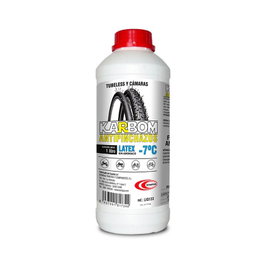 Bompar Líquido Antipinchazos Látex para Tubeless y Cámaras - Fórmula Triple Composición - 1060 g - Duración hasta 8 meses