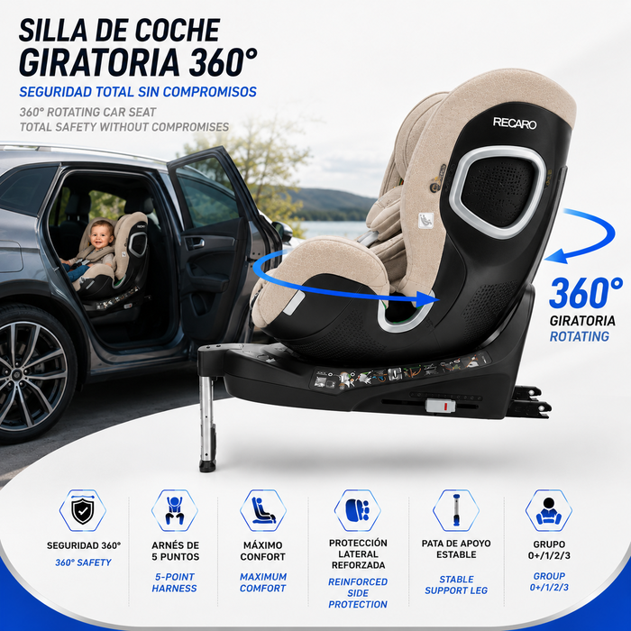 Recaro XENON 1 KID Elegant Beige 60-125cm