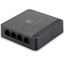 LevelOne FEU-0812 - Switch de Sobremesa 8 Puertos 10/100 Mbps, Plug & Play, con MDI/MDIX Automático