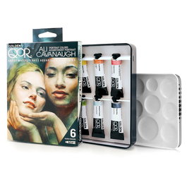 Qor Set de Acuarelas A. Cavanaugh Portrait Colors