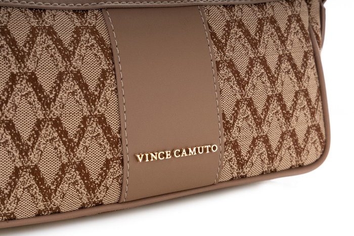 Vince Camuto Bolso Bandolera Visón de Polipiel 25x7x14 cm