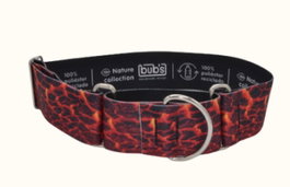 Bub'S Collar Martingale Lava 40mm, 16-23cm, Nature Collection