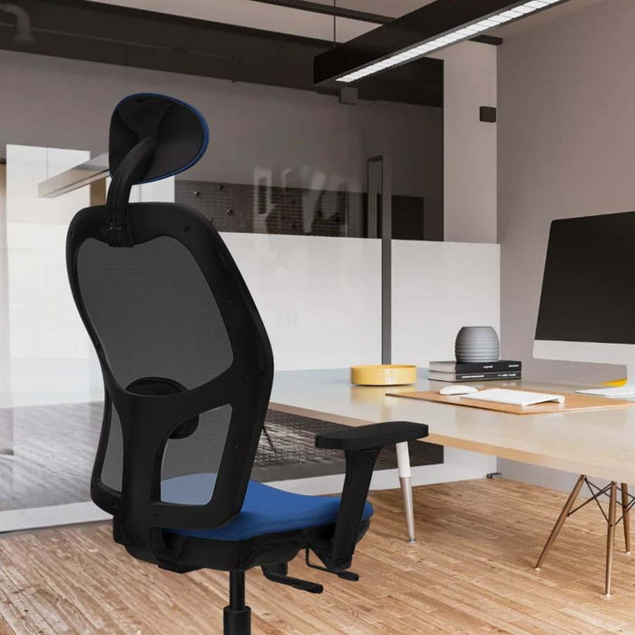 PIQUERAS Y CRESPO Silla de oficina Jorquera Verde oliva/Gris