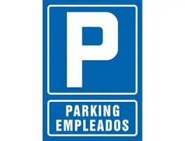 Syssa Señal Parking Empleados PVC 210x297 mm