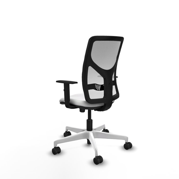 PIQUERAS Y CRESPO Silla de oficina Motilla con mecanismo Sincro, Blanco PIQUERAS Y CRESPO Silla de oficina Motilla con mecanismo Sincro, Blanco