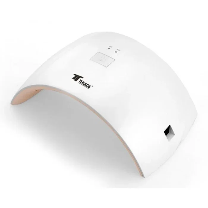 Thulos TH HW012 Secador de Uñas LED 24W con Sensor Infrarrojo, Temporizador 30s/60s, Longitud de Onda 365nm+405nm, Policarbonato y ABS
