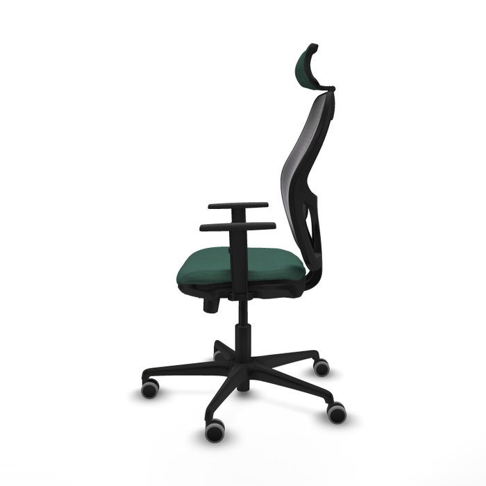PIQUERAS Y CRESPO Silla de oficina Jorquera con Mecanismo Sincro/Traslack, Verde botella y Negro PIQUERAS Y CRESPO Silla de oficina Jorquera con Mecanismo Sincro/Traslack, Verde botella y Negro