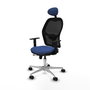PIQUERAS Y CRESPO Silla de oficina Jorquera Azul marino y Negro