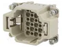 HARTING Han® DD plantilla de contacto macho 24 pines