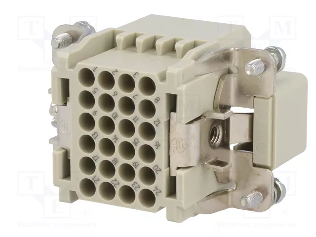 HARTING Han® DD plantilla de contacto macho 24 pines