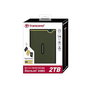 Transcend 25M3G Disco Duro Externo 2TB USB 3.1 Military Green