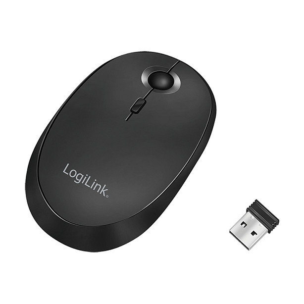LogiLink ID0204 Ratón Inalámbrico Bluetooth y 2.4 GHz Negro LogiLink ID0204 Ratón Inalámbrico Bluetooth y 2.4 GHz Negro