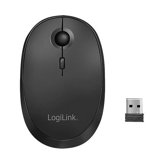LogiLink ID0204 Ratón Inalámbrico Bluetooth y 2.4 GHz Negro LogiLink ID0204 Ratón Inalámbrico Bluetooth y 2.4 GHz Negro