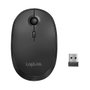 LogiLink ID0204 Ratón Inalámbrico Bluetooth y 2.4 GHz Negro