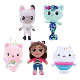 La Casa de Muñecas de Gabby Figura de peluche Characters 18 cm Surtido (24)
