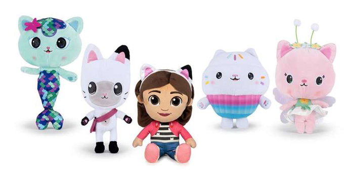 Play By Play Peluche La Casa de Gabby (Gabbys Dollhouse) 18 cm - Modelos Surtidos