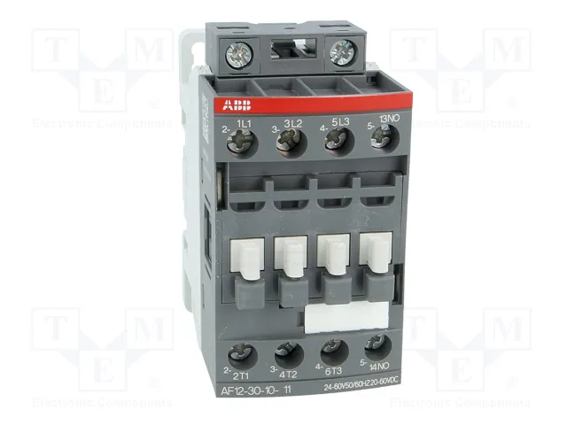 ABB AF Contactor 3-polar 12A NO x3 ABB AF Contactor 3-polar 12A NO x3