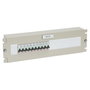 EFB Elektronik Gabinete de distribución de energía/interruptores de protección 19'' 3HE RAL7035