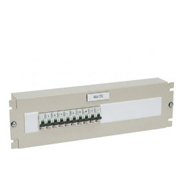 EFB Elektronik Gabinete de distribución de energía/interruptores de protección 19'' 3HE RAL7035