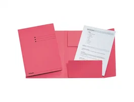 Esselte Subcarpeta de Cartulina A4 con 3 Solapas, Color Rosa, 275 g, Referencia Subcar cart esselt 3 sol a4 col ros 275 gr